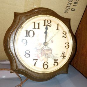 Farm house decoration Vintage Sunbeam clock.